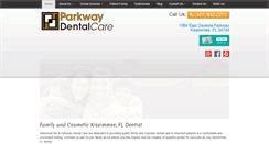 Desktop Screenshot of kissimmeefamilydentist.com